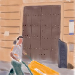 Cuba Wheelbarrow Worker